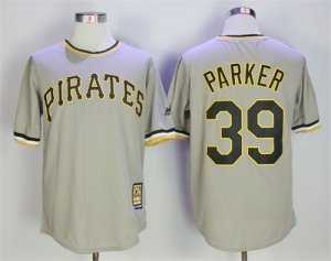 Pirates# 39 Dave Parker Gray Cooperstown Collection Cool Base Jersey