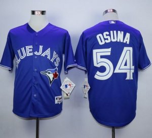 Toronto Blue Jays #54 Roberto Osuna Blue Alternate Stitched MLB Jersey