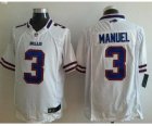 Nike buffalo bills #3 manuel white jerseys[game]