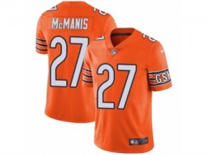 Mens Nike Chicago Bears #27 Sherrick McManis Vapor Untouchable Limited Orange Rush NFL Jersey