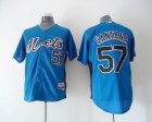 mlb New York Met #57 Santana 2011 BP Blue[Cool Base]