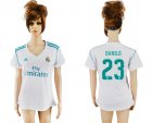 2017-18 Real Madrid 23 DANILO Home Women Soccer Jersey