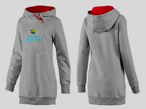 Women Jacksonville Jaguars Logo Pullover Hoodie-083