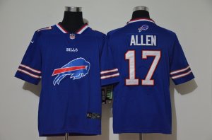 Nike Bills #17 Josh Allen Royal Vapor Untouchable Limited Jersey