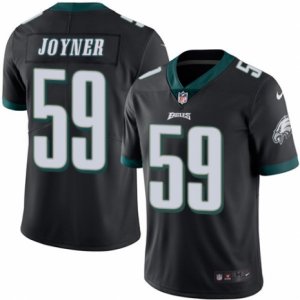 Youth Nike Philadelphia Eagles #59 Seth Joyner Limited Black Rush NFL Jersey