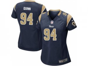 Women Nike St. Louis Rams #94 Robert Quinn Navy Blue jerseys