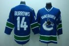 youth nhl vancouver canucks #14 burrows blue