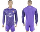 2017-18 Orlando City Home Long Sleeve Soccer Jersey