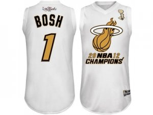 nba miami heat #1 bosh white[2012 champions-2]