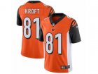 Nike Cincinnati Bengals #81 Tyler Kroft Vapor Untouchable Limited Orange Alternate NFL Jersey