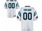 Men's Nike Carolina Panthers Customized Game White Jerseys (S-4XL)