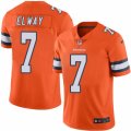 Youth Nike Denver Broncos #7 John Elway Limited Orange Rush NFL Jersey
