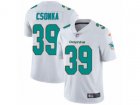 Nike Miami Dolphins #39 Larry Csonka Vapor Untouchable Limited White NFL Jersey