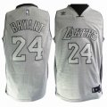 nba los angeles lakers #24 bryant grey[revolution 30](fans edition)