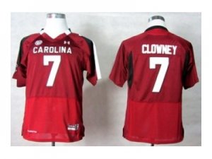 youth ncaa jerseys south carolina #7 clowney red