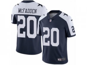 Mens Nike Dallas Cowboys #20 Darren McFadden Vapor Untouchable Limited Navy Blue Throwback Alternate NFL Jersey