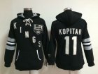 NHL Los Angeles Kings #11 KOPITAR black jerseys (pullover hooded sweatshirt)