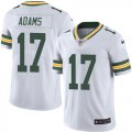Nike Green Bay Packers #17 Davante Adams White Mens Stitched NFL Limited Rush Jersey
