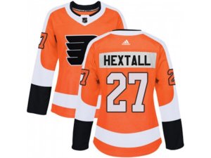 Women Adidas Philadelphia Flyers #27 Ron Hextall Orange Home Authentic Stitched NHL Jersey