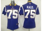 Nike Women Minnesota Vikings #75 Kalil purple Jersey