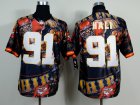 Nike kansas city chiefs #91 hali camo jerseys[Elite Fanatical version]