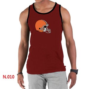 Nike NFL Cleveland Browns Sideline Legend Authentic Logo men Tank Top Red