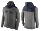 Mens New York Yankees Nike Gray Cooperstown Collection Hybrid Pullover Hoodie