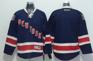 NHL New York Rangers blank Dark Blue Third Stitched Jerseys