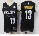 Nets #13 harden Black Jersey