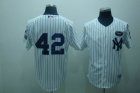 mlb ny yankees #42 rivera white[gms â€œthe bossâ€]