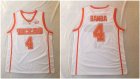 Texas Longhorns #4 Mohamed Bamba White Stitched College Basketball Jersey