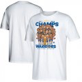 Golden State Warriors White 2017 NBA Champions Mens T-Shirt