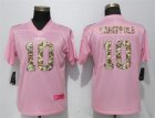 Nike 49ers #10 Jimmy Garoppolo Pink Camo Fashion Women Limited Jersey