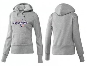 NHL Women Washington Capitals Logo Pullover Hoodie 23