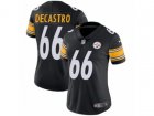 Women Nike Pittsburgh Steelers #66 David DeCastro Vapor Untouchable Limited Black Team Color NFL Jersey