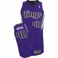 Mens Adidas Sacramento Kings #40 Arron Afflalo Authentic Purple Road NBA Jersey