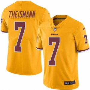 Mens Nike Washington Redskins #7 Joe Theismann Limited Gold Rush NFL Jersey