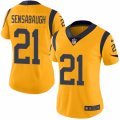 Women's Nike Los Angeles Rams #21 Coty Sensabaugh Limited Gold Rush NFL Jersey