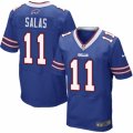 Mens Nike Buffalo Bills #11 Greg Salas Elite Royal Blue Team Color NFL Jersey