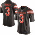 Men's Nike Cleveland Browns #3 Cody Parkey Game Brown Team Color NFL Jersey