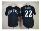 mlb jerseys seattle mariners #22 cano dk.blue[2014 new]