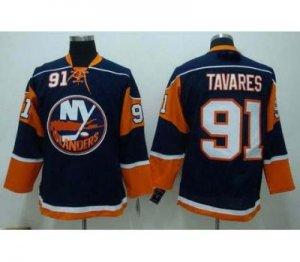 nhl islands #91 tavares blue