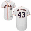 Men's Majestic Houston Astros #43 Lance McCullers White Flexbase Authentic Collection MLB Jersey