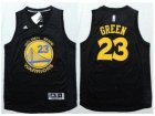NBA Golden State Warrlors #23 Draymond Green Black Fashion Stitched jerseys