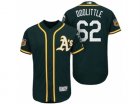 Mens Oakland Athletics #62 Sean Doolittle 2017 Spring Training Flex Base Authentic Collection Stitched Baseball Jersey