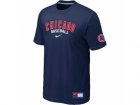 Chicago Cubs D.Blue Nike Short Sleeve Practice T-Shirt