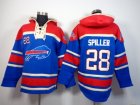 Nike jerseys Buffalo Bills #28 Spiller Blue-red[pullover hooded sweatshirt]