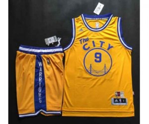 nba golden state warriors #9 iguodala yellow[Suits]