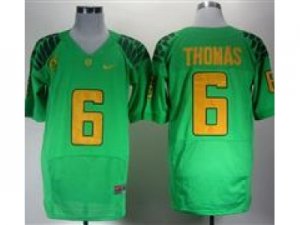 Ncaa Oregon Ducks De Anthony Thomas #6 Green College Football Jerseys