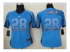 nike women jerseys tennessee titans #28 chris johnson lt.blue[Elite drift fashion]